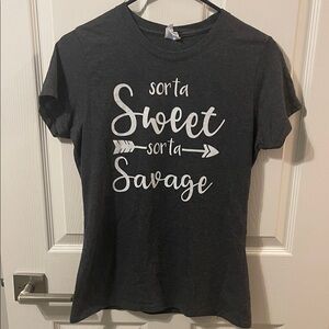 Port and Company Charcoal Short Sleeve Tee